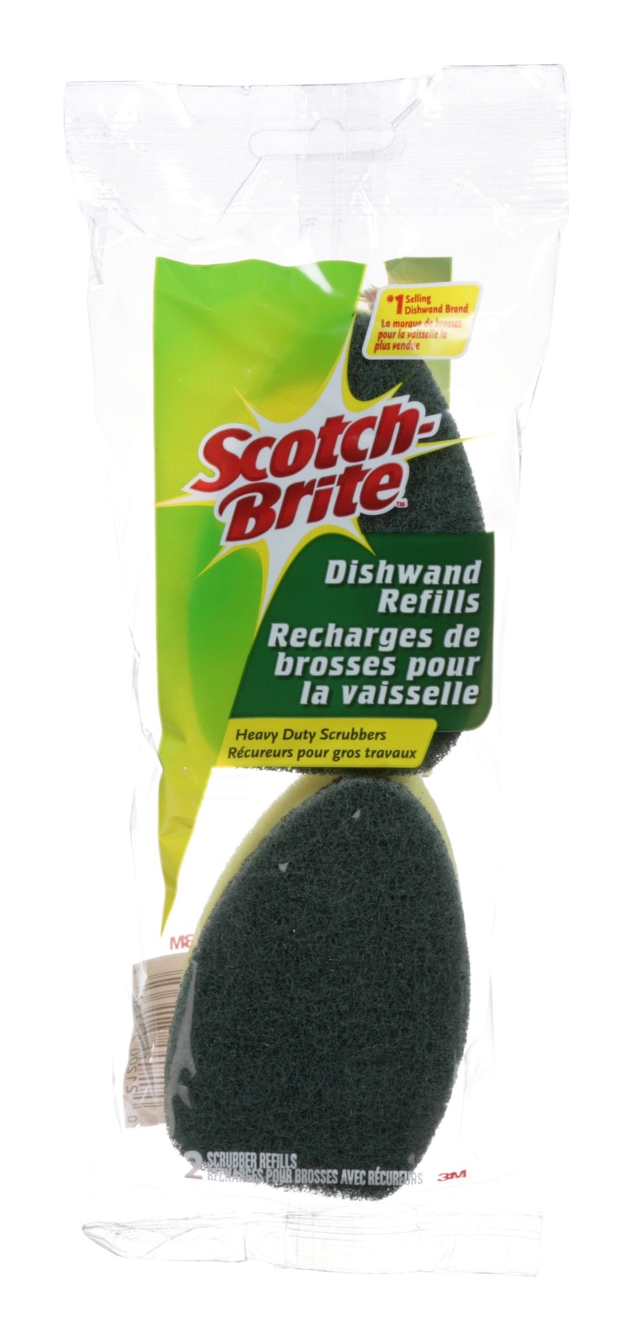 3M Scotch-Brite Heavy-Duty Teardrop Dishwand Refill H6Z8 - product image 1