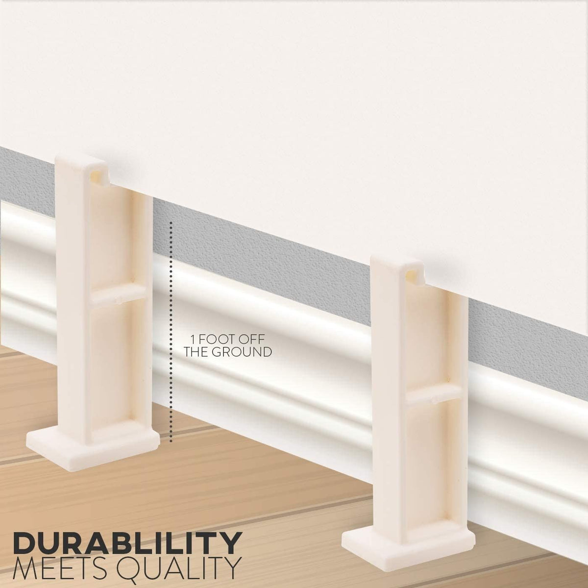 Heater Ezymount Drill-Less Mounting System, White U7L8 - product image 3