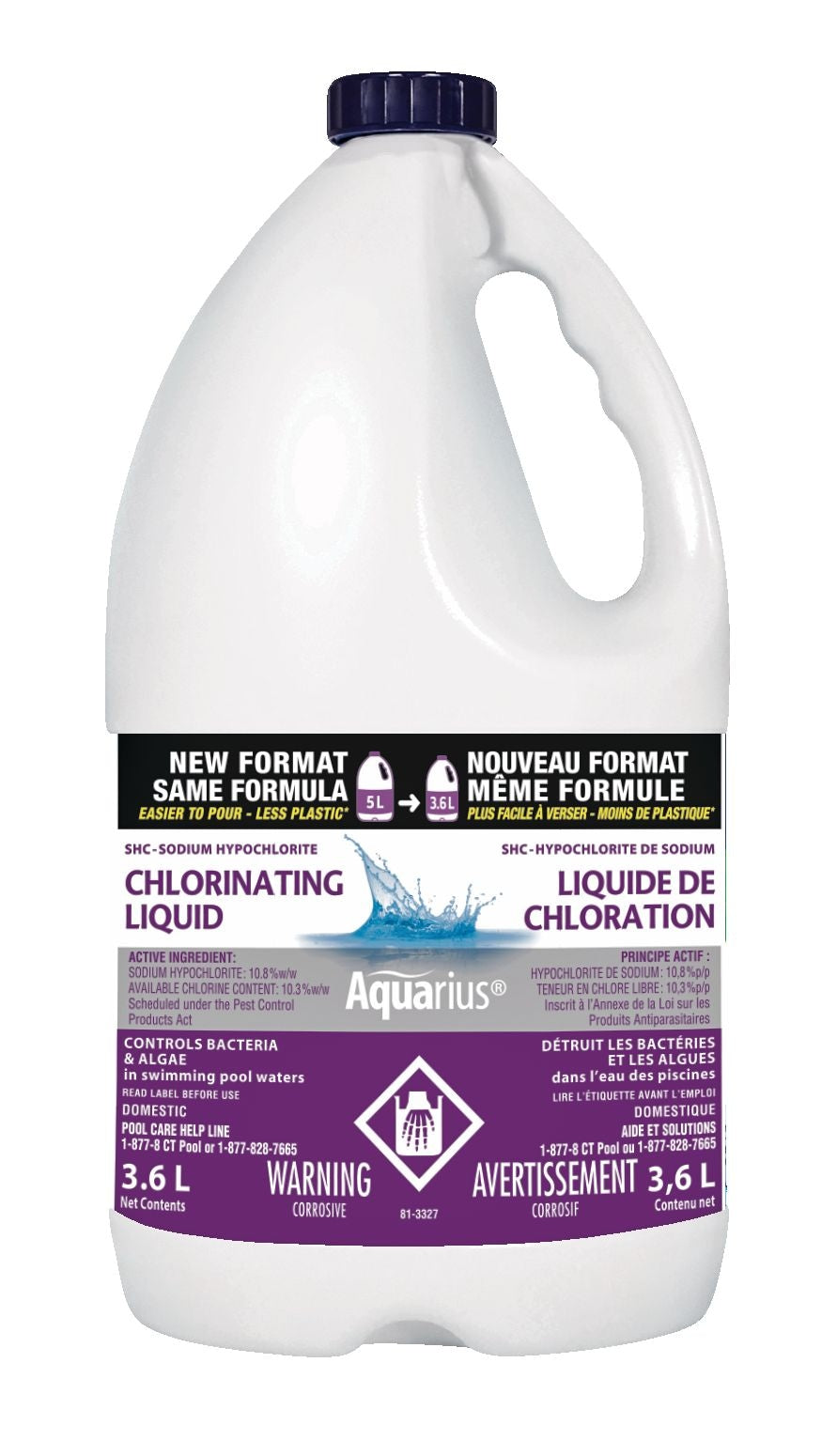 liquid Pool Chlorine, 3.6-L M0B4 - product image 1