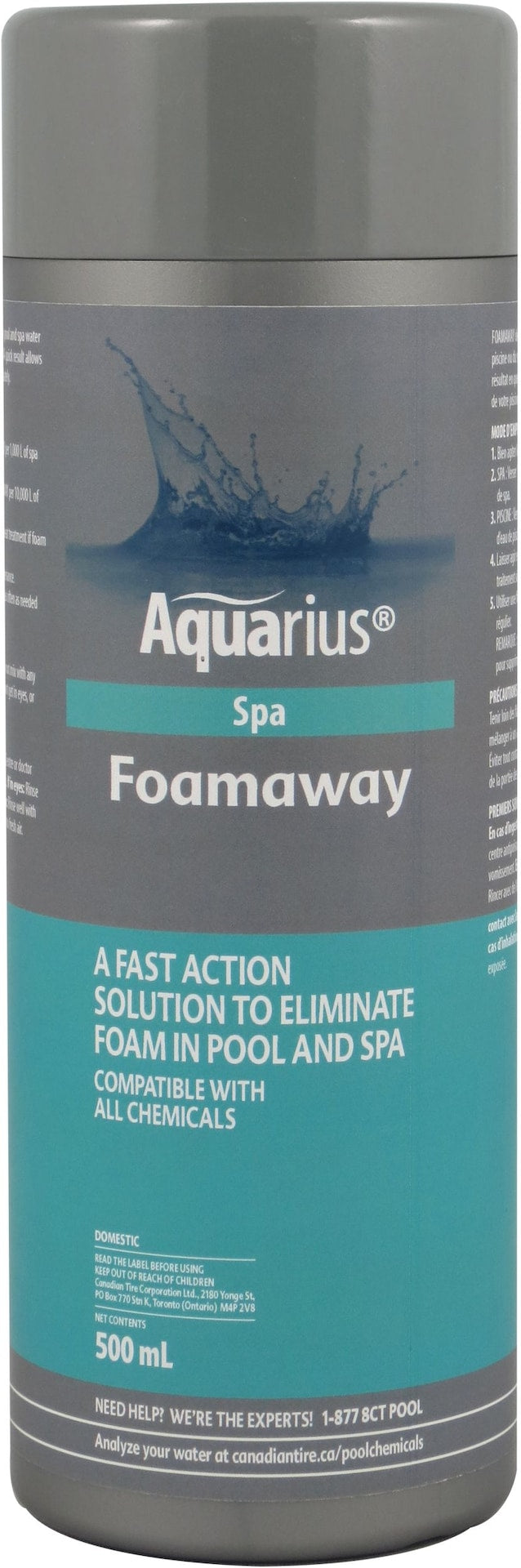 Spa Foamaway, 500-mL J8F5 - product image 1