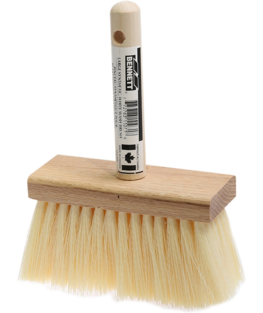 Large White Natural Fibre Wash Brush, 150-mm W1C2 - product image 1