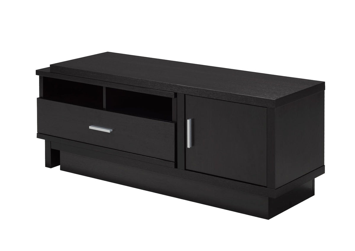 Darel 48-in Expandable Dark Cherry TV Stand with Storage Shelf and Cabinet N7E2 - product image 1