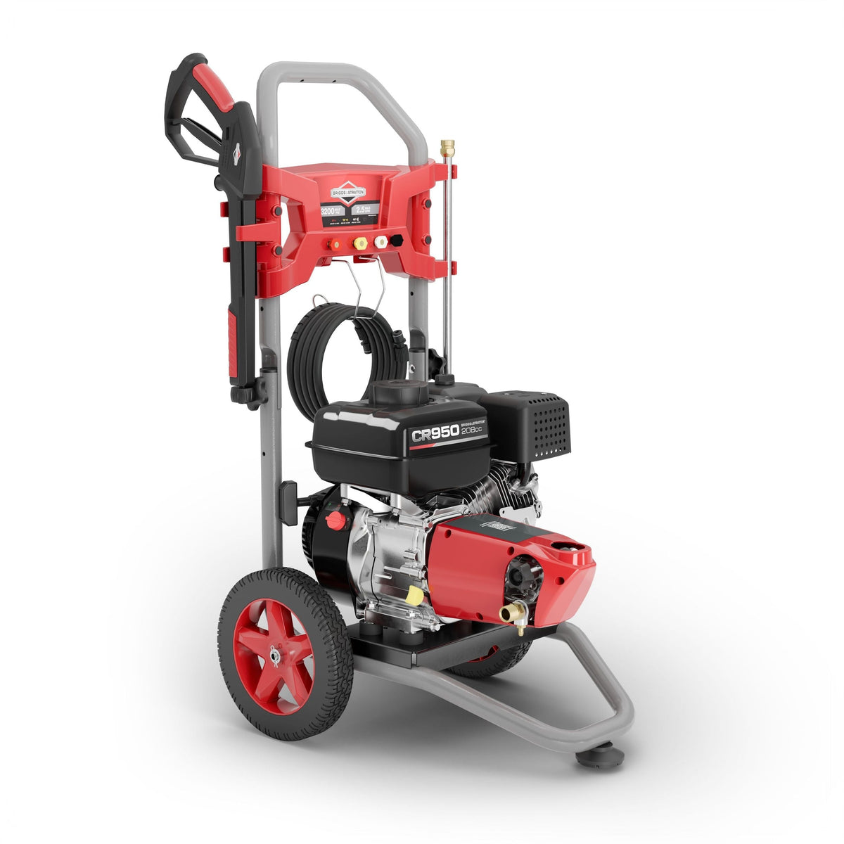 & Stratton 3200 PSI 2.5 GPM 208cc Engine Wheeled Gas Pressure Washer U9X5 - product image 3