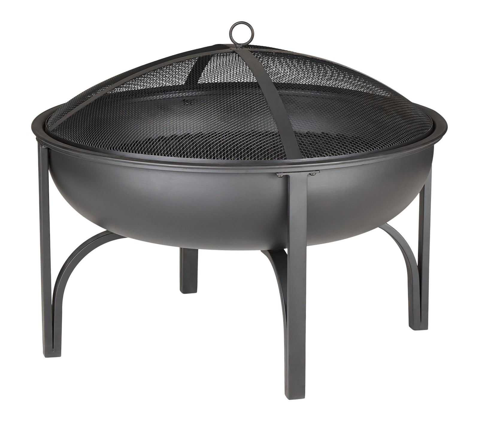 Blairmore Outdoor Wood Burning Fire Pit, 29-in, Black X5B0 - product image 1