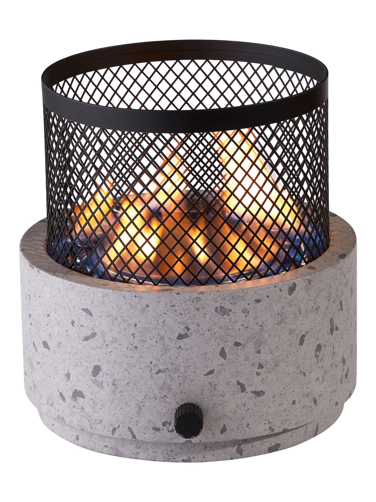 Cinder Round Outdoor Tabletop Gas Fire Pit, 11,000 BTU O0M0 - product image 5