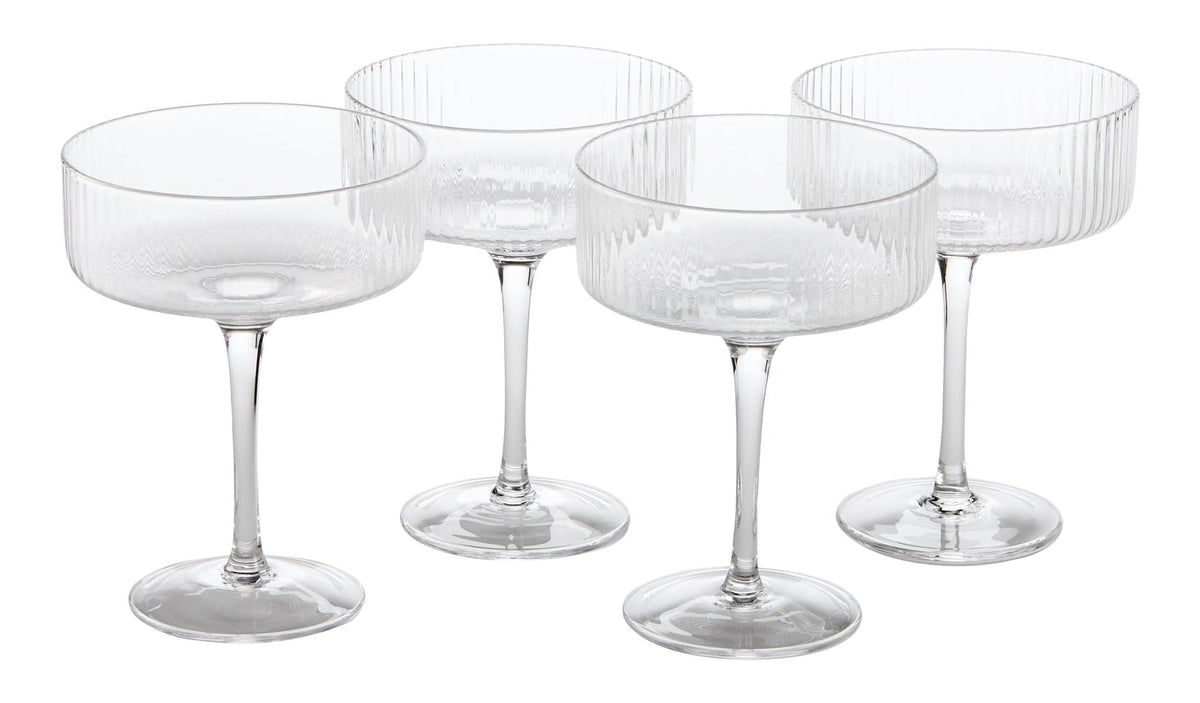 Coupe/Champagne Glasses, Dishwasher-Safe, 4-pc D5T3 - product image 1