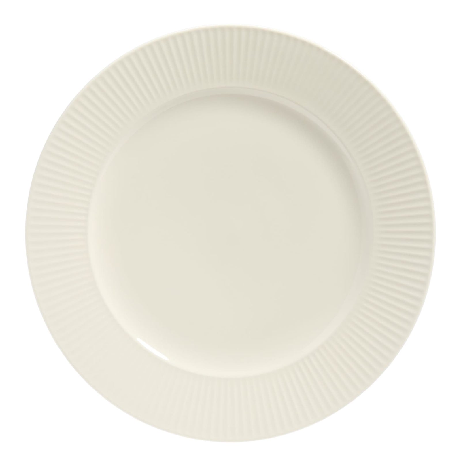 Highbury Ribbed New Bone Dinnerware Set, Serves 4, 12-pc, White C2Y2 - product image 7