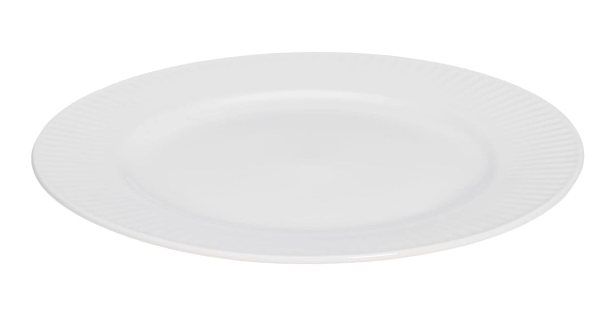 Highbury Ribbed New Bone Salad Plate, 1-pc, White Z9L7 - product image 1