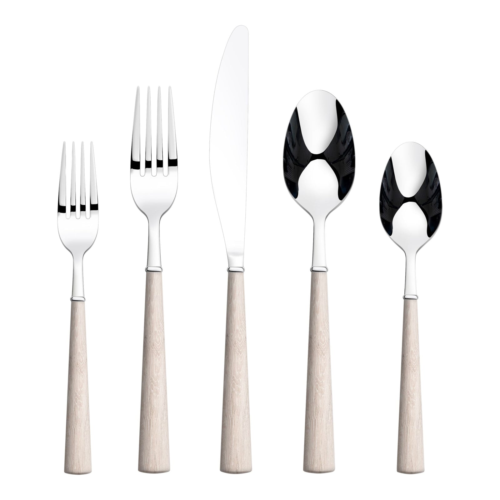 Kariya Faux Bone Handle Flatware Set, Stainless Steel, Serves 4, 20-pc M4E3 - product image 1