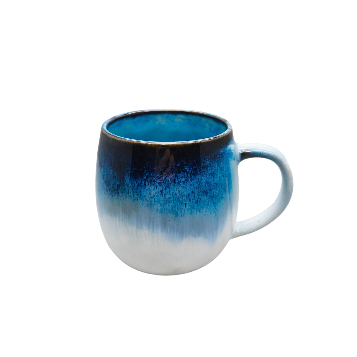 React Glaze Stoneware Mug, Navy, 20-oz B7T2 - product image 1