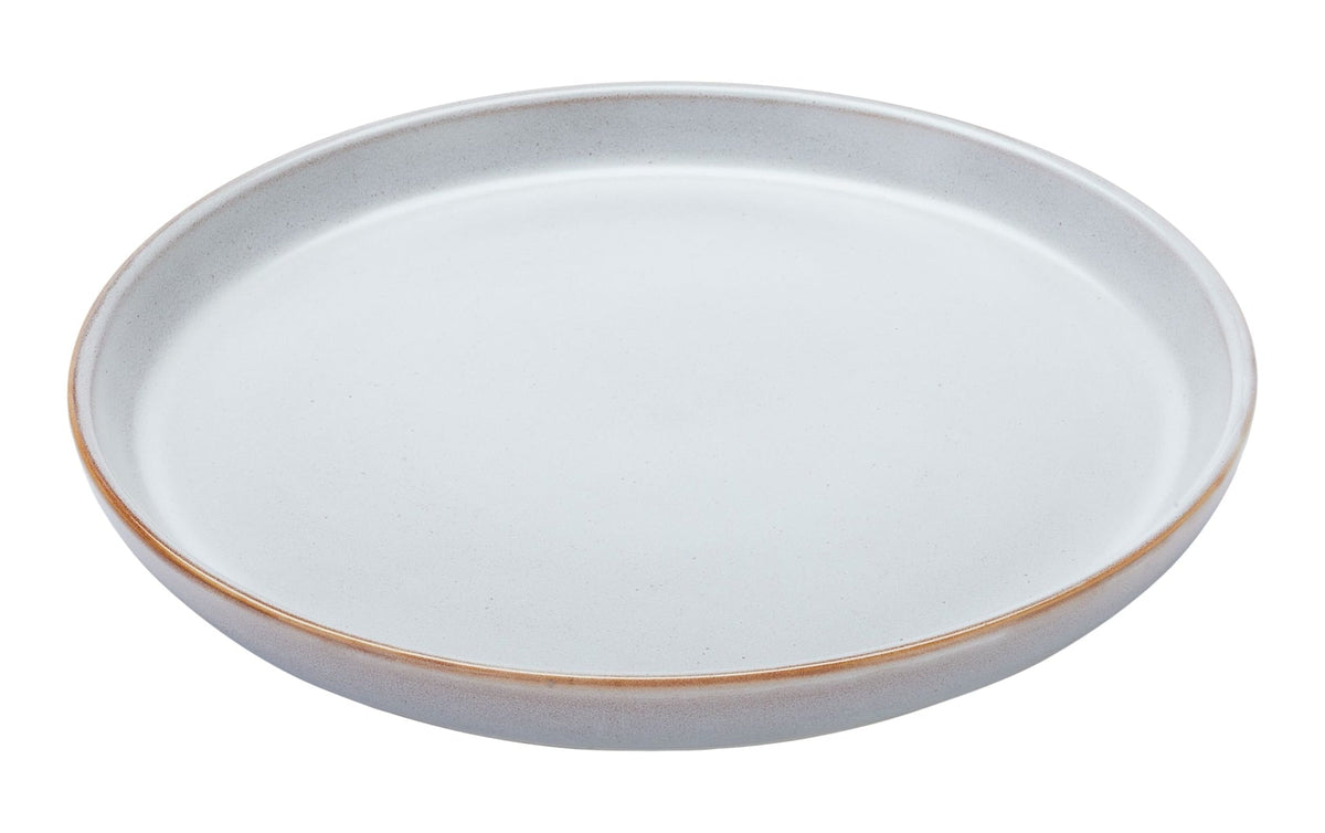 Reactive Glaze Side Plate, 1-pc, White N8R2 - product image 1