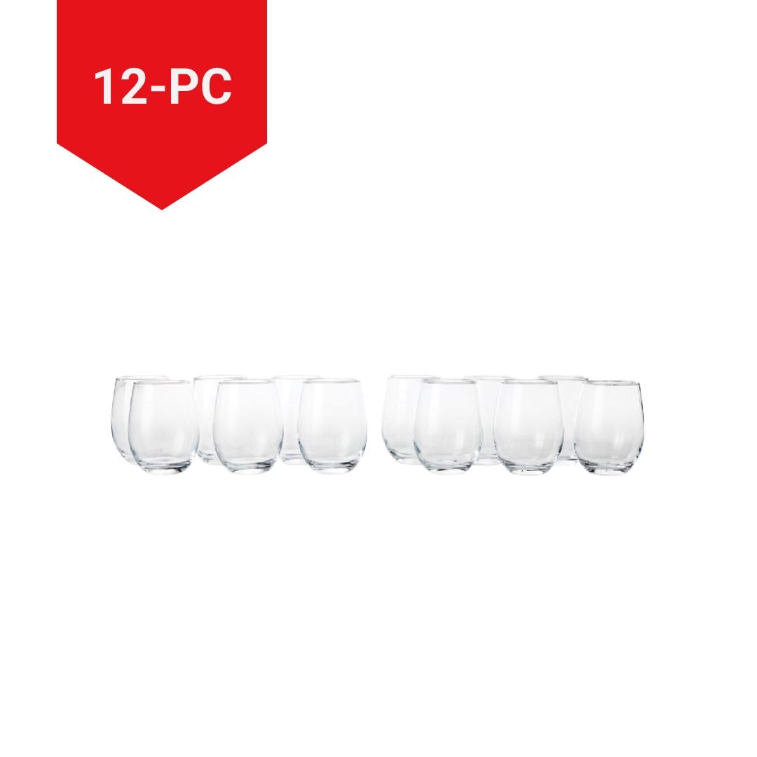 Stemless Wine Glass Set, 18.5-oz, 12-pk H5O6 - product image 1
