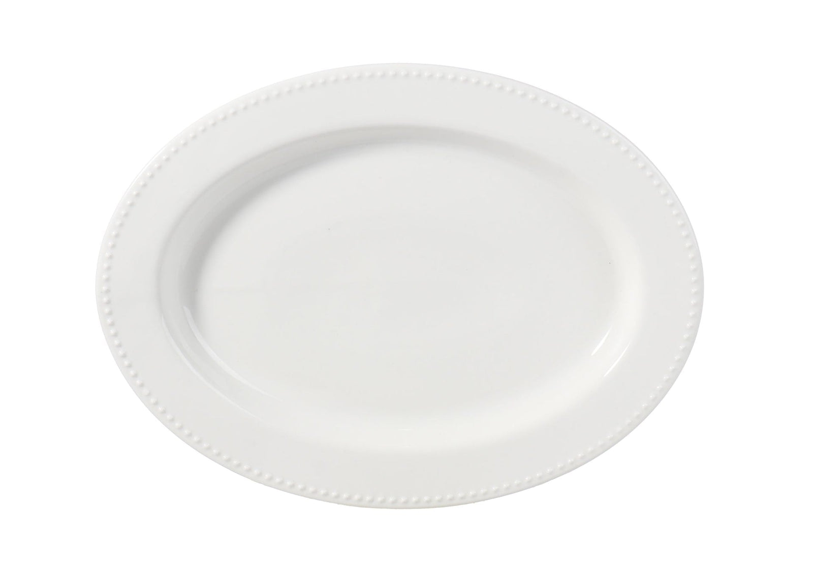 Whitworth Oval Stoneware Platter, 11.3-in, White R8D7 - product image 3