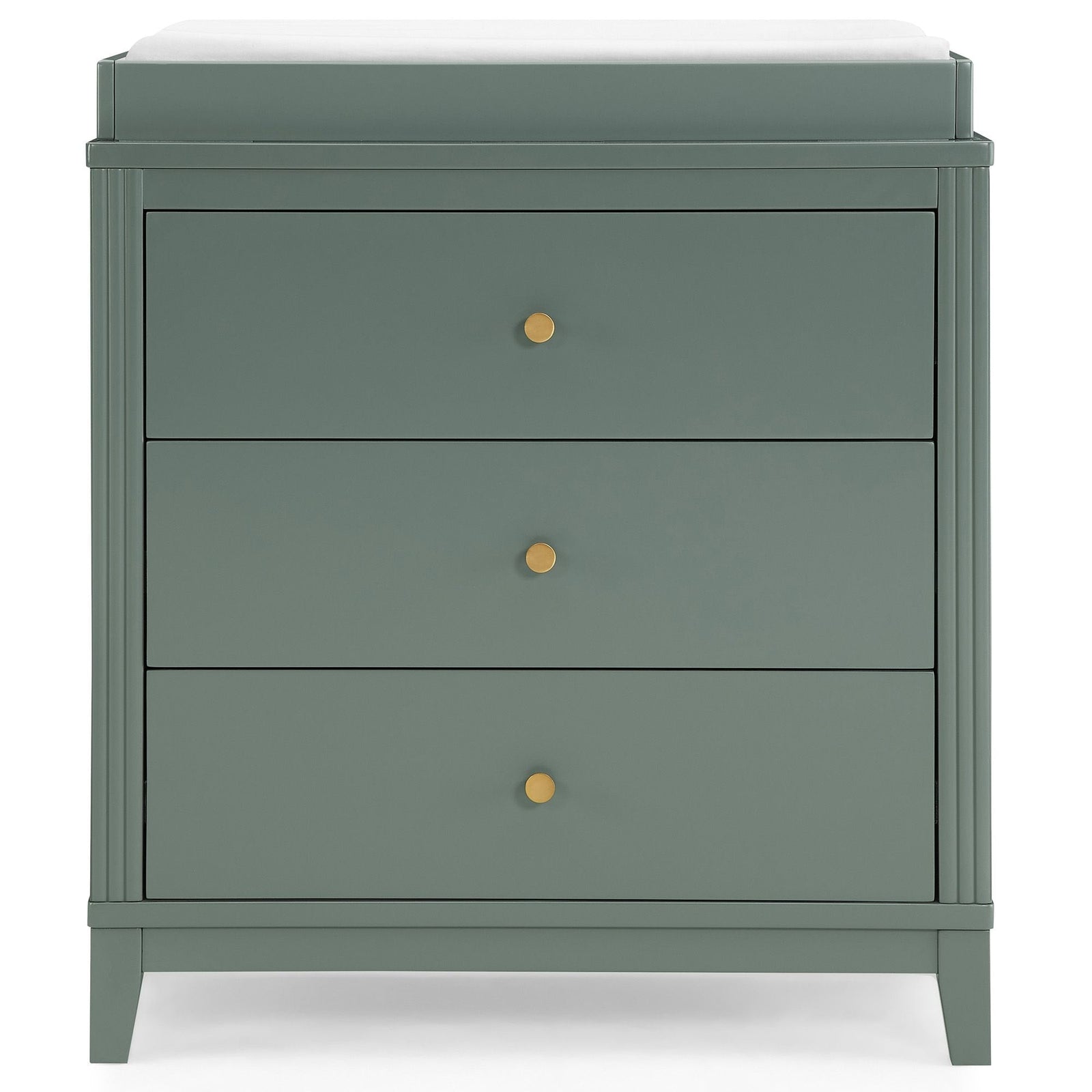 Eloise 3-Drawer Dresser with Changing Top, Grassy Glen V6O2 - product image 1
