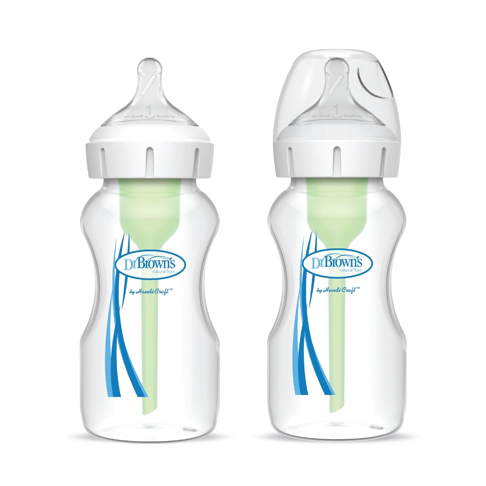 B's + Wide Neck Bottles, 9-oz, 2-pk O4M1 - product image 1