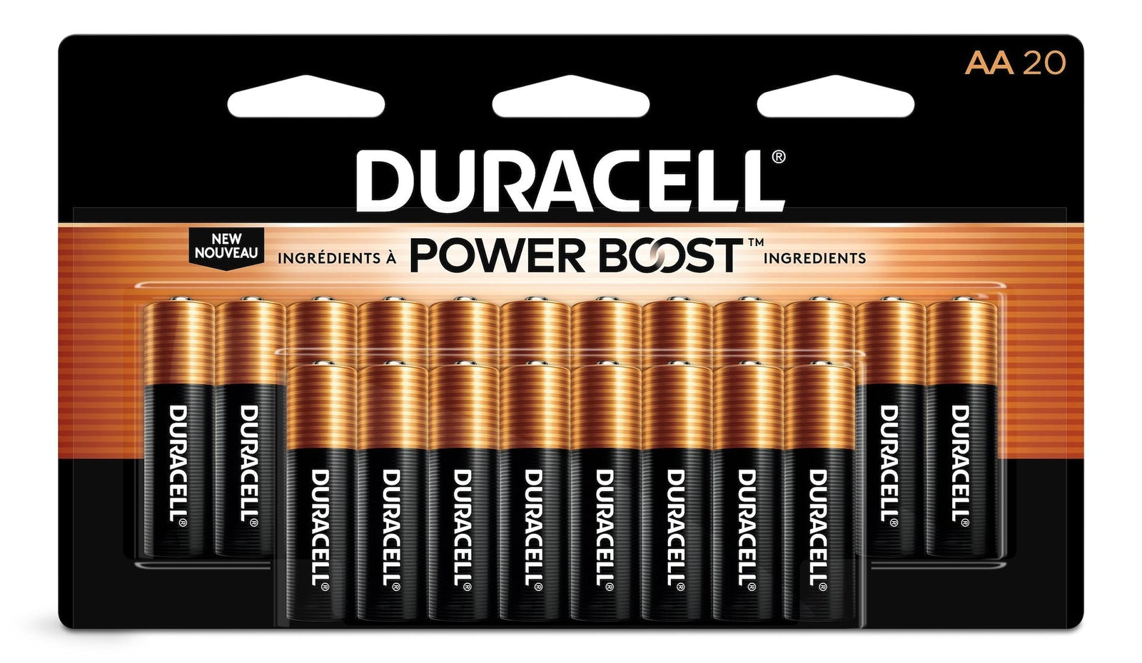 Coppertop AA Batteries, Alkaline, 20-pk T2S1 - product image 2