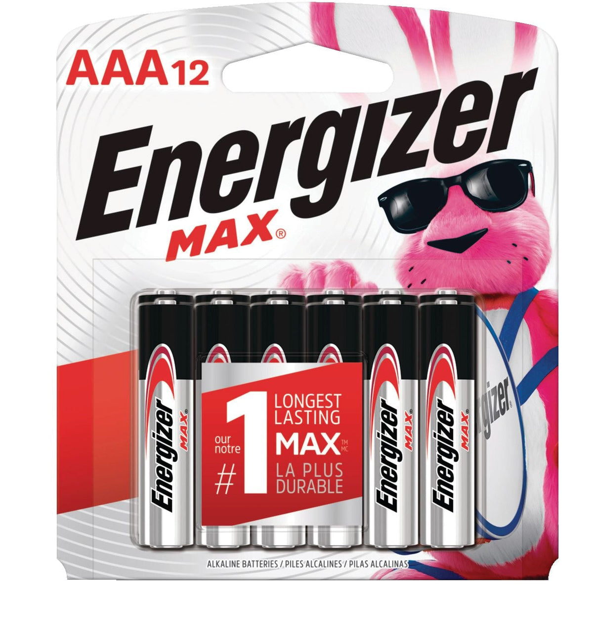 Max 12-pk AAA Alkaline Batteries, Long Lasting, All Purpose H7U0 - product image 1