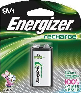 NH22NBP 1-pk 9V / 9 Volt 175 mAh NiMH Rechargeable Battery, Pre-Charged, All Purpose O8R7 - product image 1