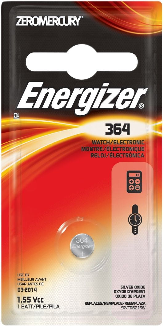 Silver Oxide 1-pk 365/363 SR621SW 1.5V / 1.5 Volt Button Cell Watch Battery Z3J6 - product image 1