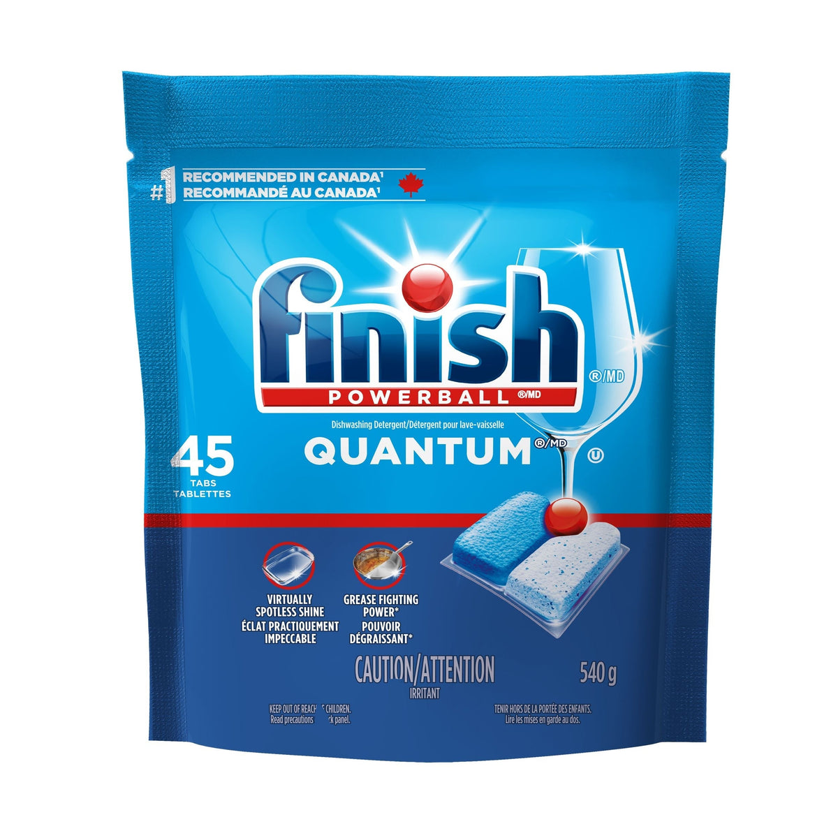 Quantum Max Shine & Protect Dishwasher Tablets, 45-ct L6J8 - product image 1