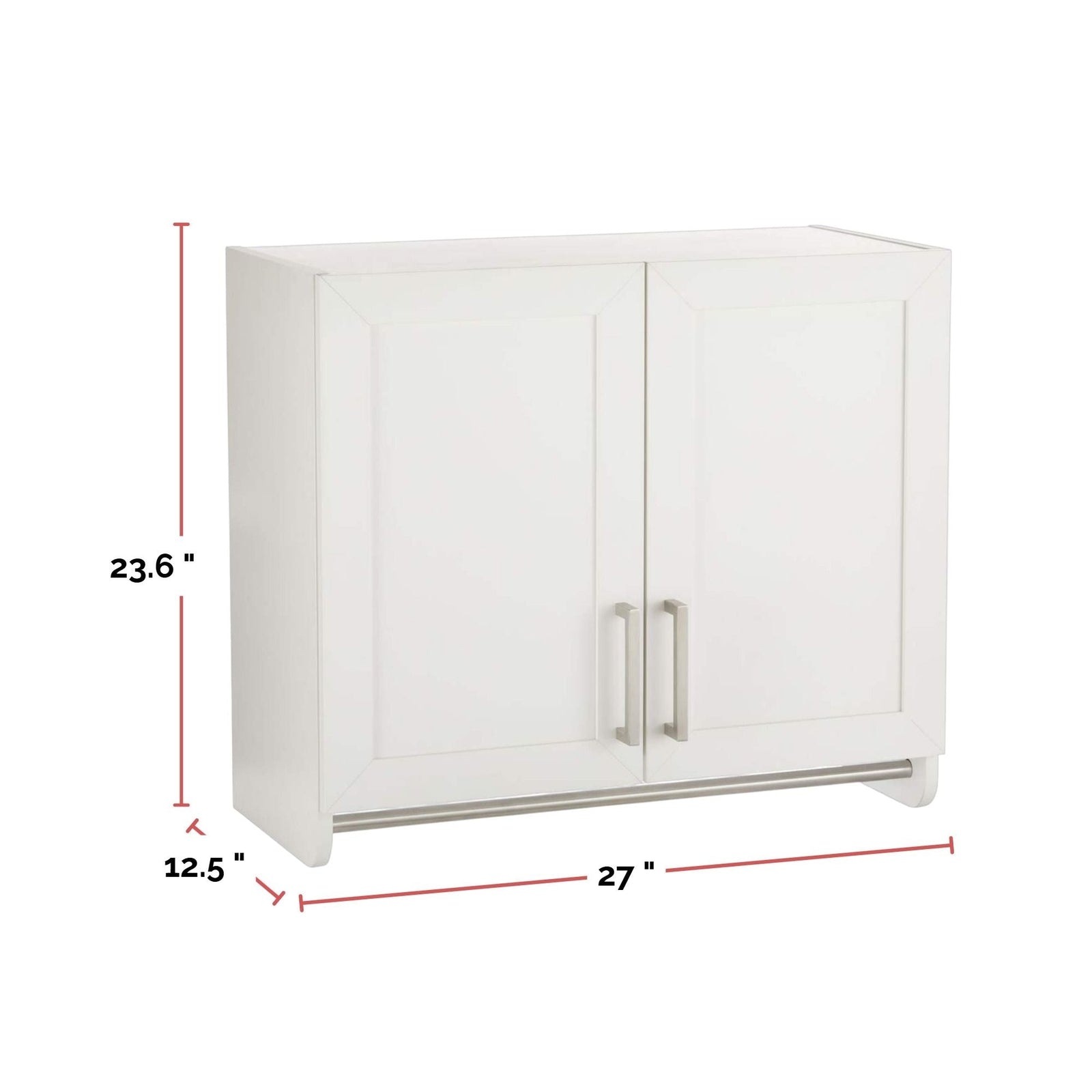 2-Door Wall Laundry Cabinet, White W5R9 - product image 6