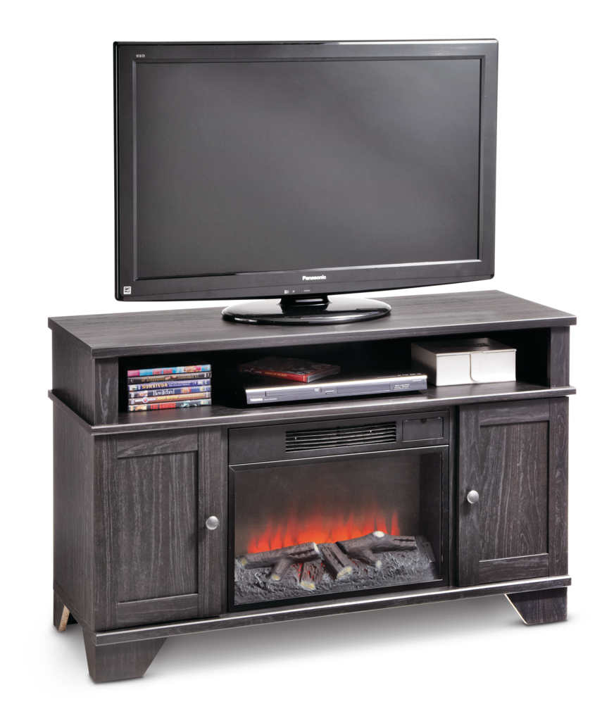 Hamilton Electric Fireplace TV Stand, 44.5-in, 1500W, Brown Cappucino T3U3 - product image 7