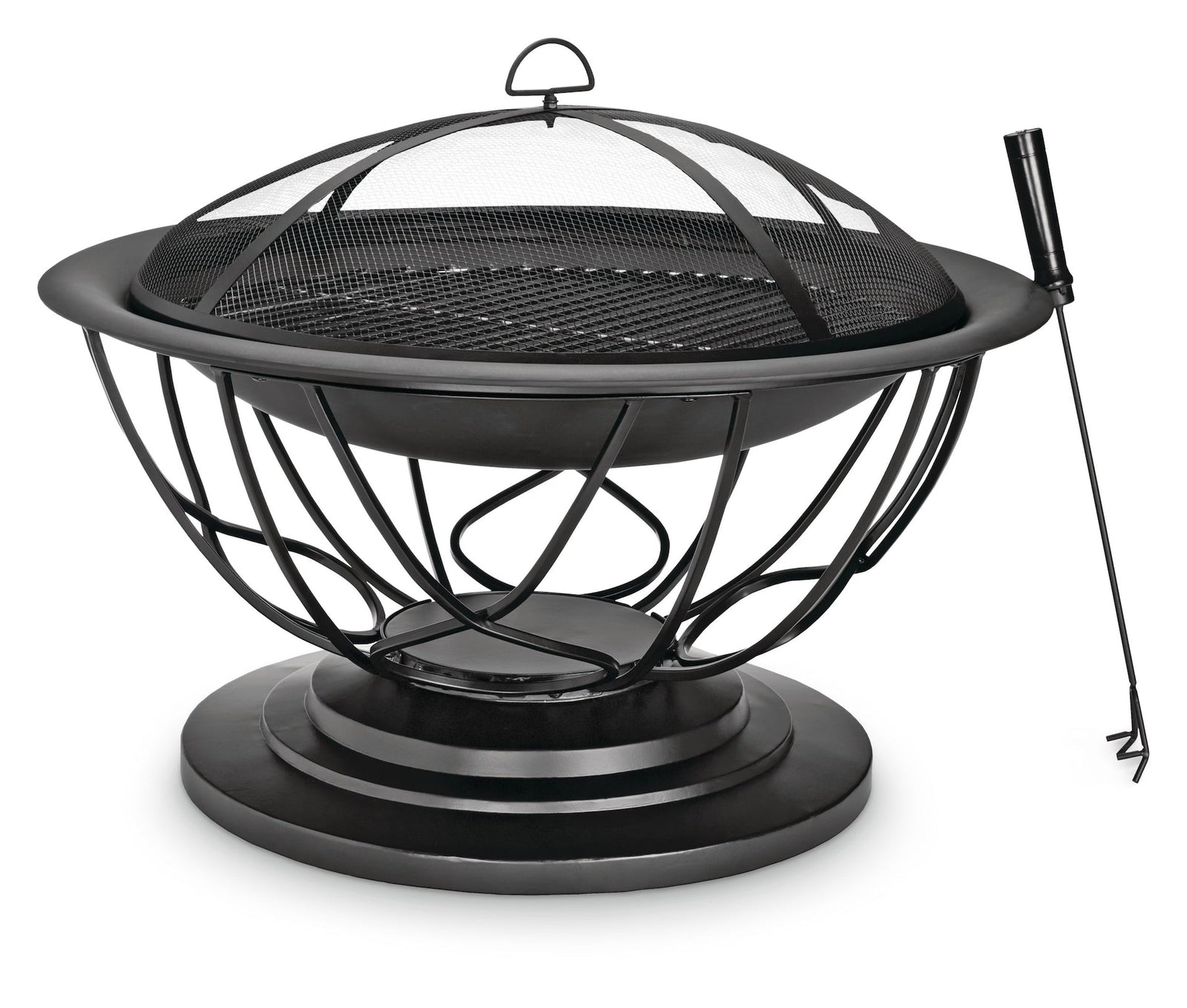 Savona Round Wood-Burning Outdoor Fire Bowl/Fire Pit, 29.5 x 20-in Y6E6 - product image 1