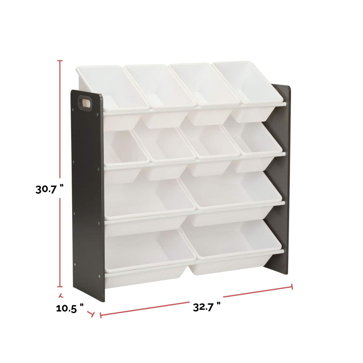Stain & Rust Resistant Sturdy 12-Bin Organizer, Grey V5R5 - product image 6