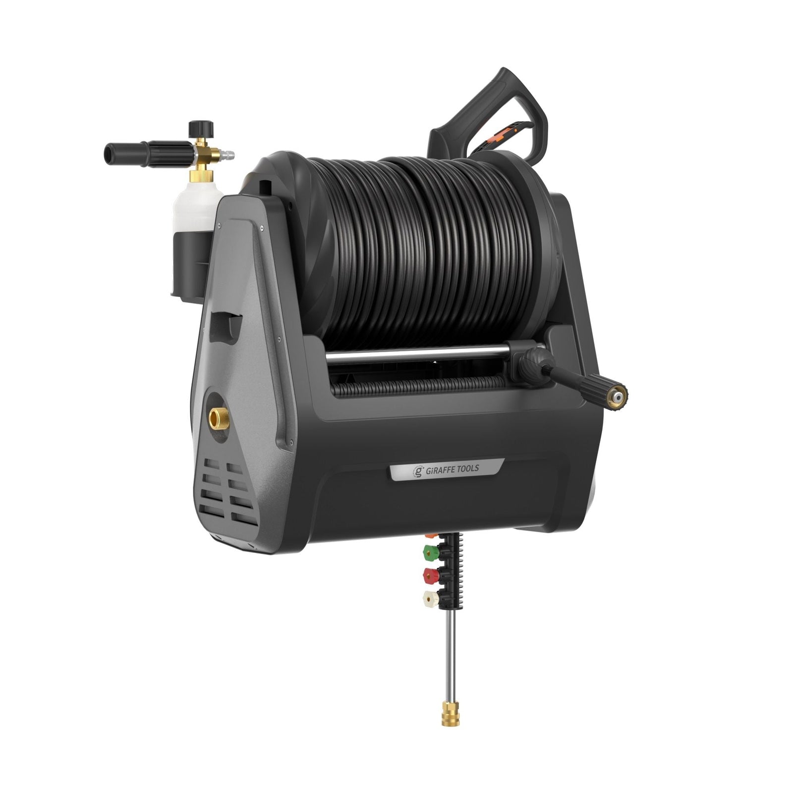 Tools Grandfalls G30 Wall Mounted 2100 PSI 2.2 GPM Brushless Retractable Electric Pressure Washer with 100-ft Hard Hose C7F2 - product image 3