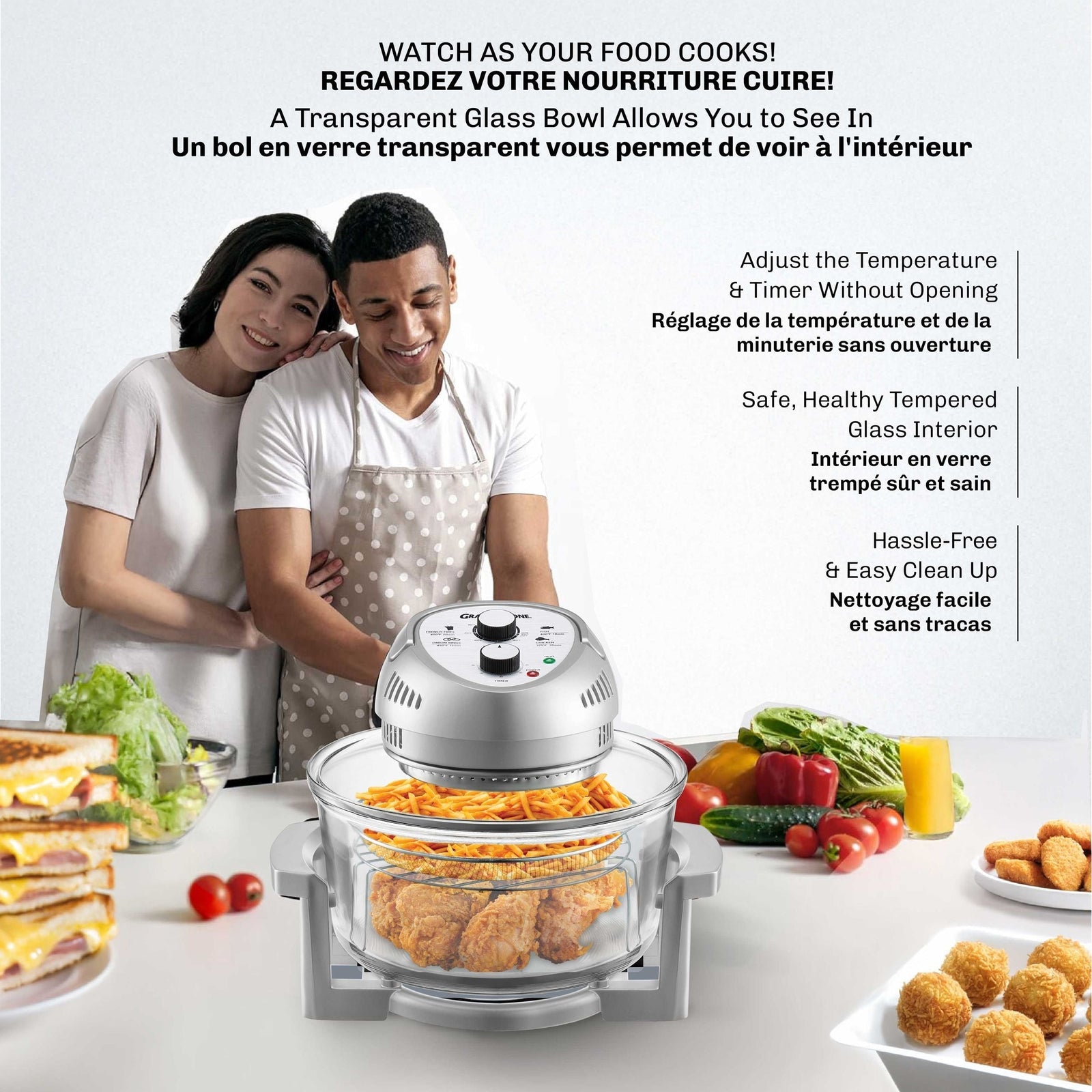Glass Air Fryer, Silver L2Z1 - product image 8