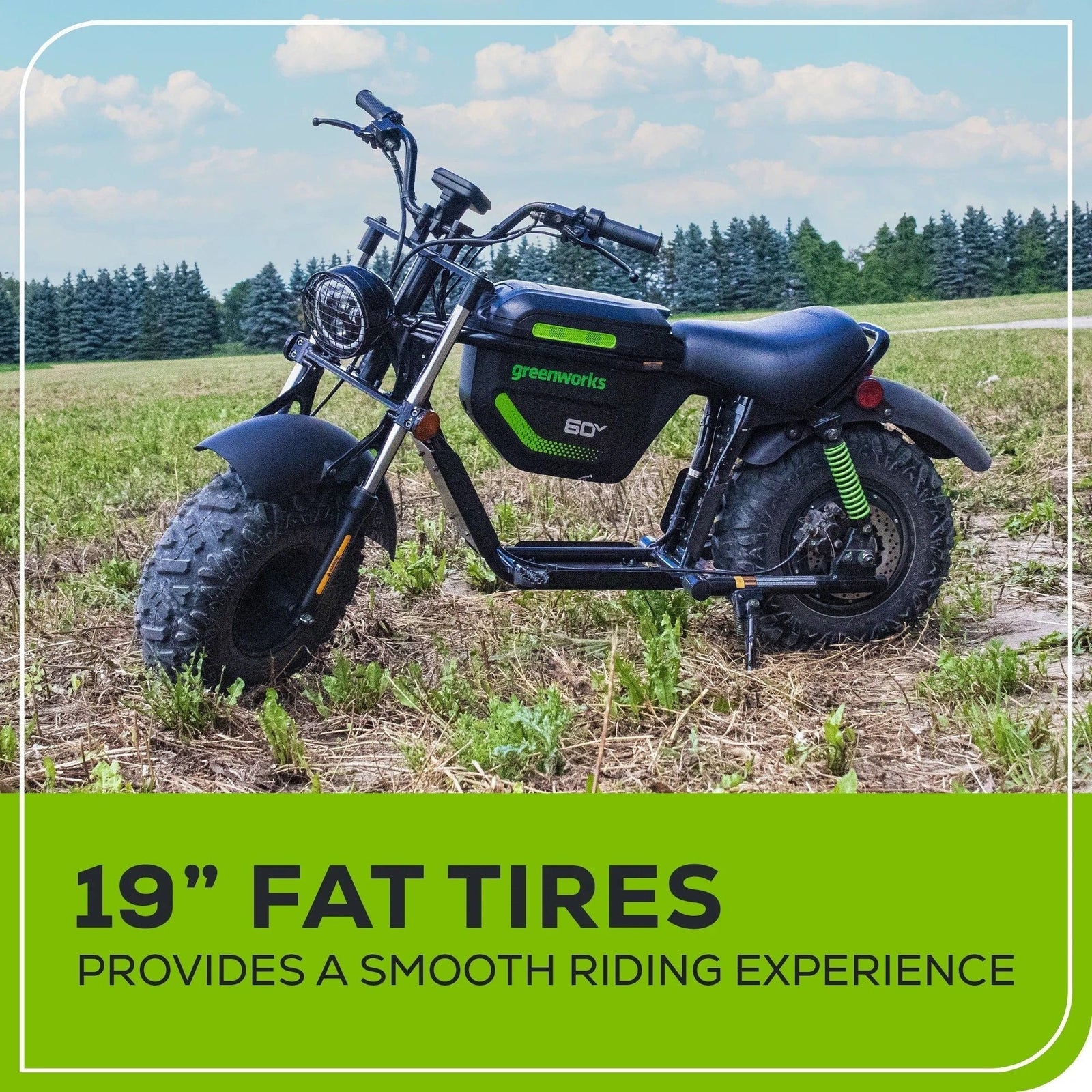 60V Stealth Series Electric Mini-Bike F7J1 - product image 4