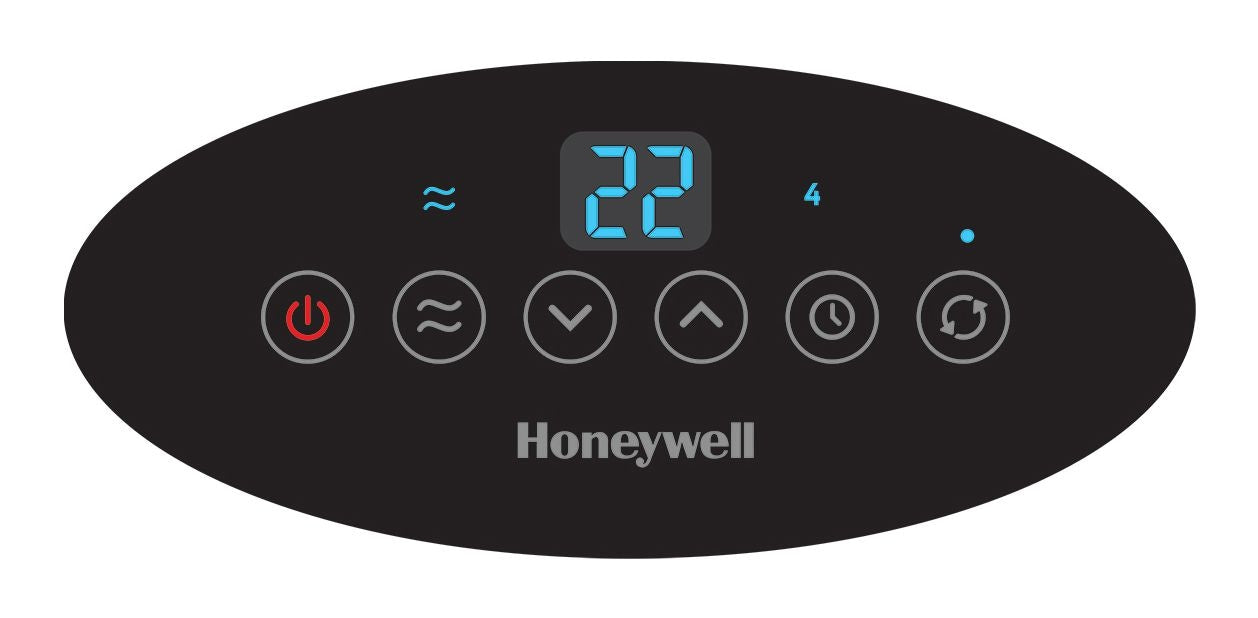 HCE352C Digital Tower Ceramic Space Heater withThermostat, 1500W, Black S6K0 - product image 2