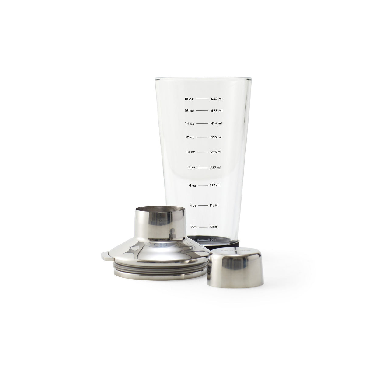 Glass Cocktail Shaker, 18-oz T6I6 - product image 1