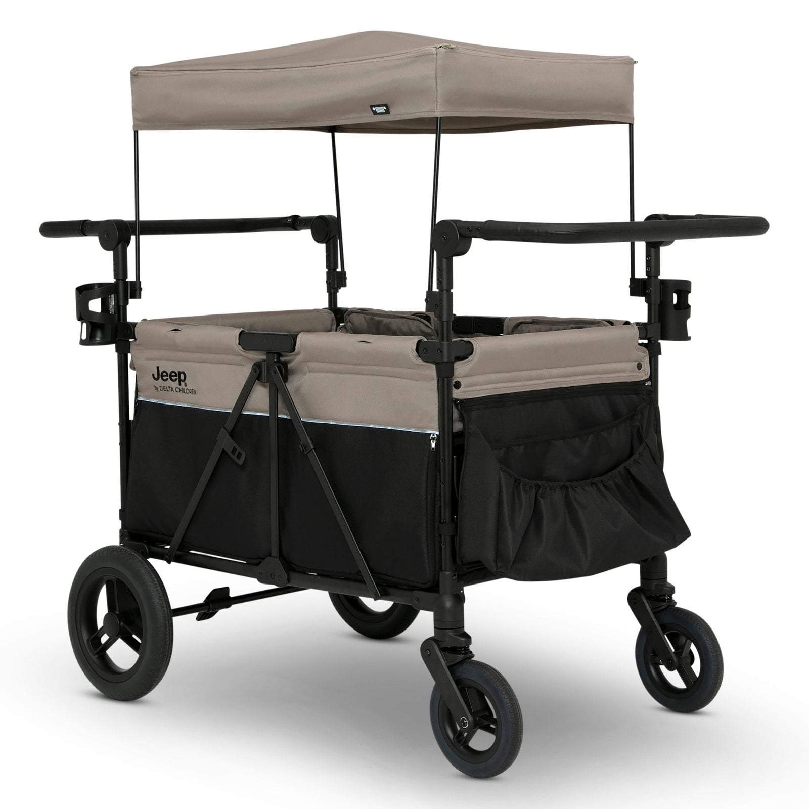 Gladiator Stroller Wagon by Delta Children, Black/Tan Z5M3 - product image 1
