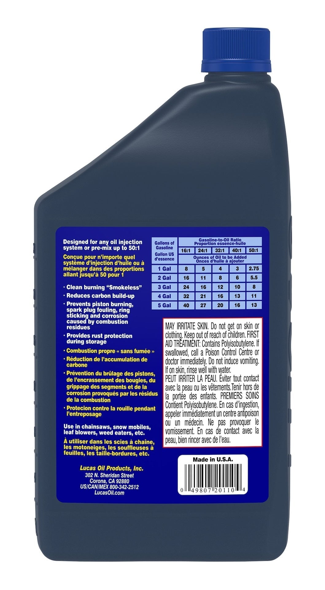 Oil 2-Stroke Semi-Synthetic Oil, 946-mL K4T3 - product image 2