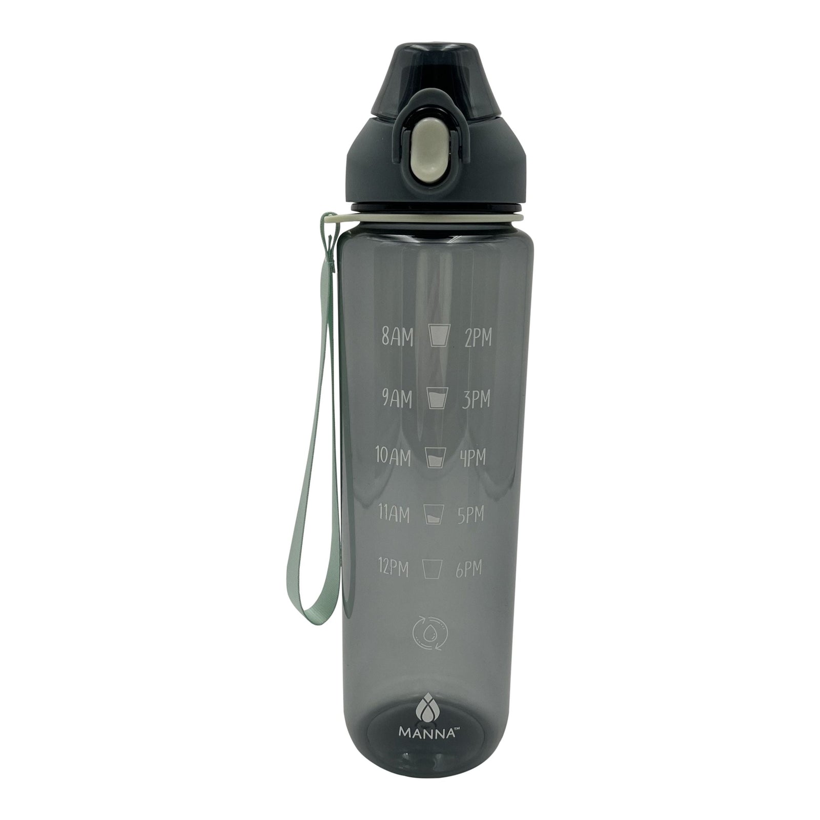 Timex Motivational Water Bottle with Wrist Strap, 34-oz, Assorted Colours F8G3 - product image 1