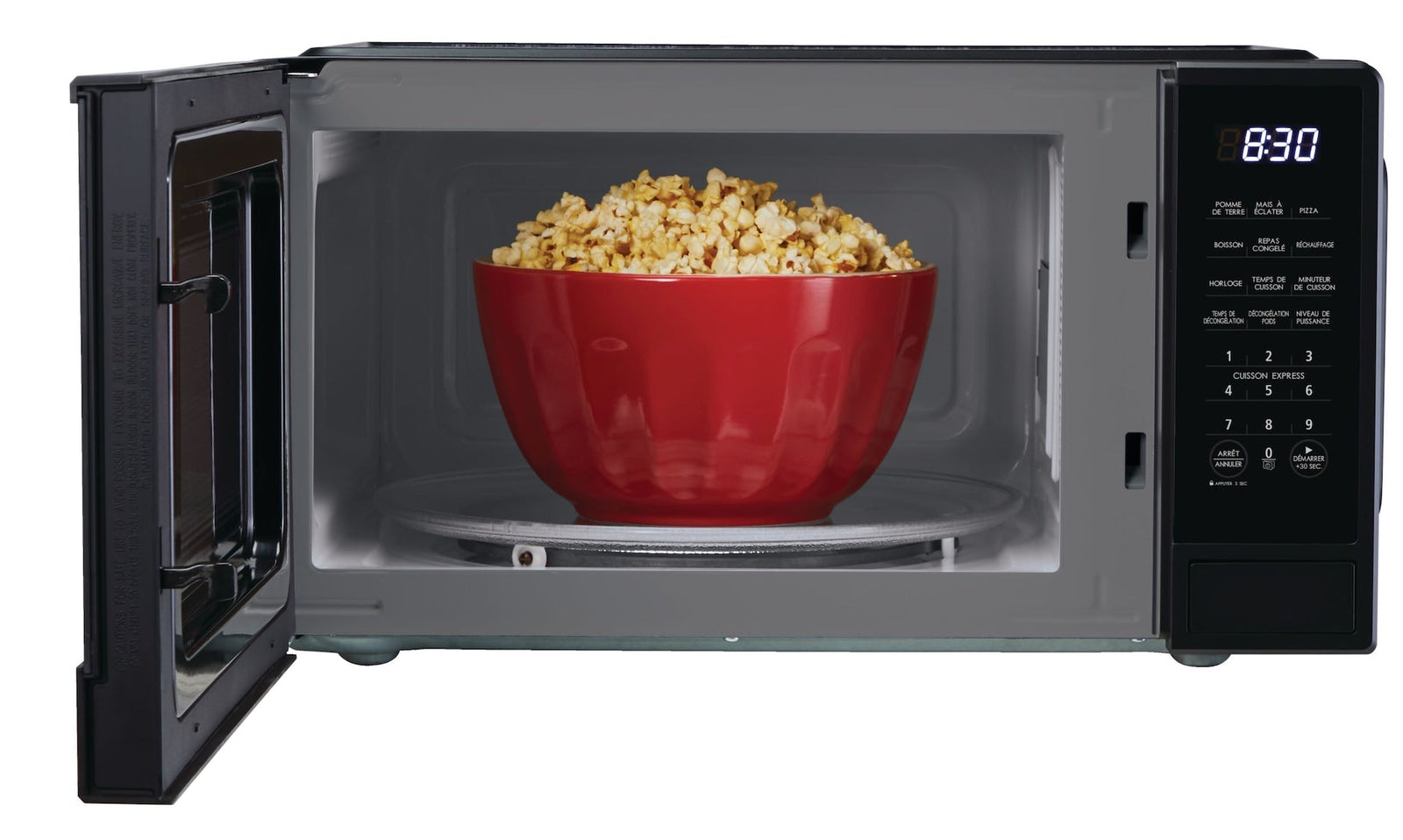 Matte Microwave, Black, 1.1-cu-ft P0L7 - product image 4