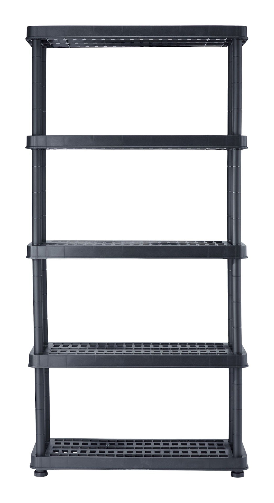 Adjustable 5-Shelf Resin/ Plastic Storage Rack/ Shelving Unit, 36 x 14 x 72-in Z5O7 - product image 4