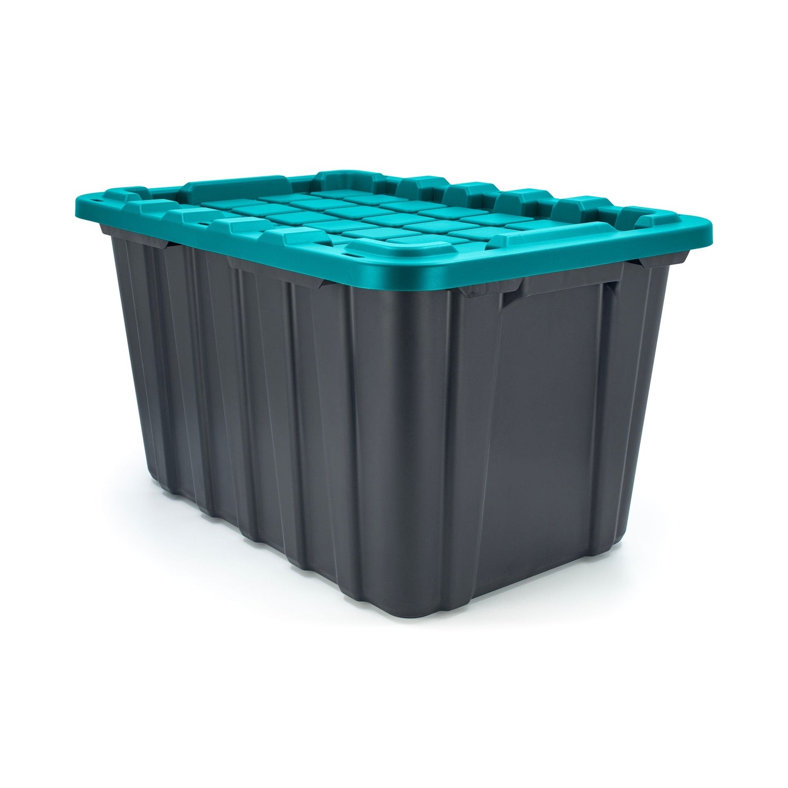 Heavy-Duty Storage Tote, 102-L, Teal S9U3 - product image 3