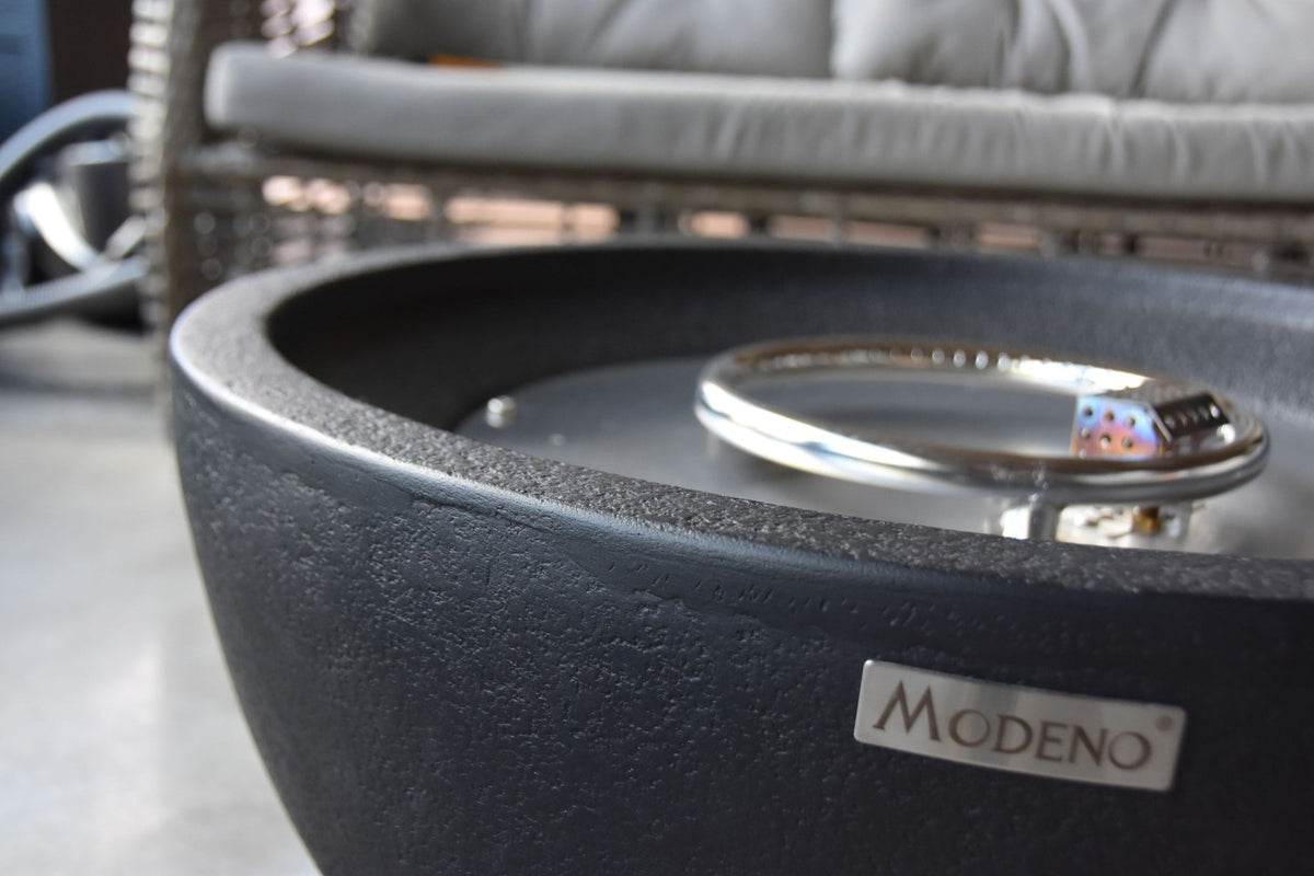Jefferson Round Gas Fueled Outdoor Fire Bowl with PVC Cover, 40,000 BTUs, 13.7-in L4Z3 - product image 7