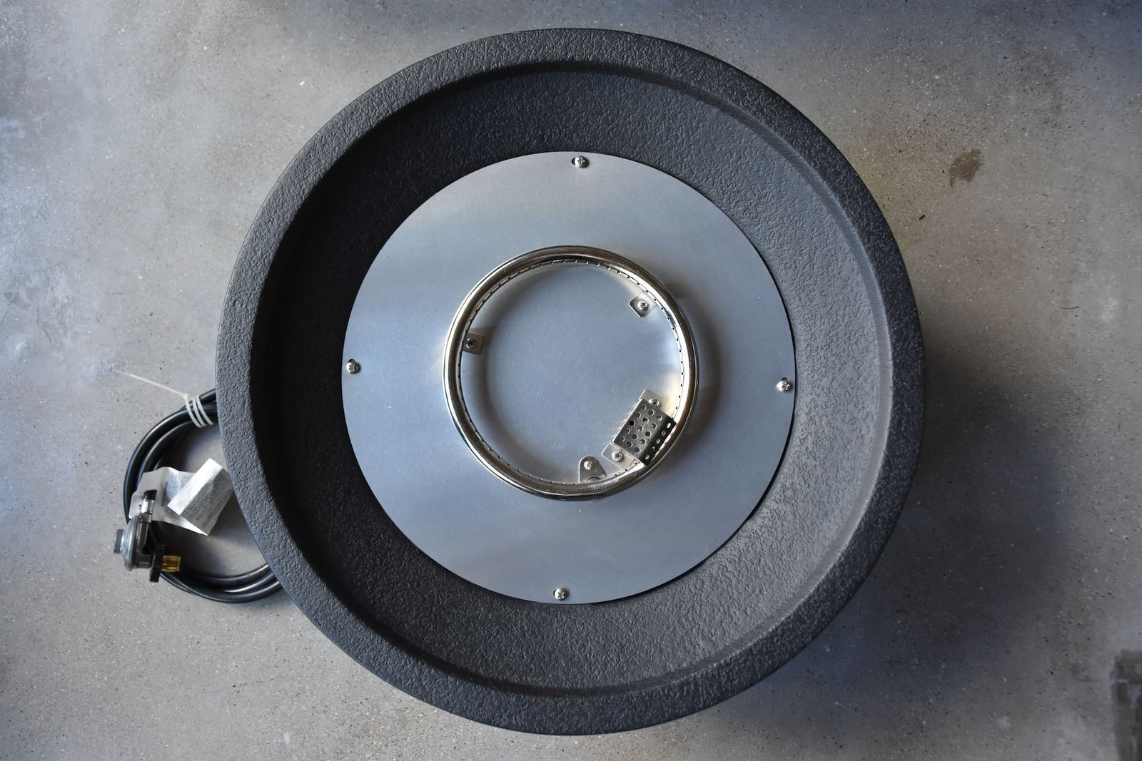 Jefferson Round Gas Fueled Outdoor Fire Bowl with PVC Cover, 40,000 BTUs, 13.7-in L4Z3 - product image 8