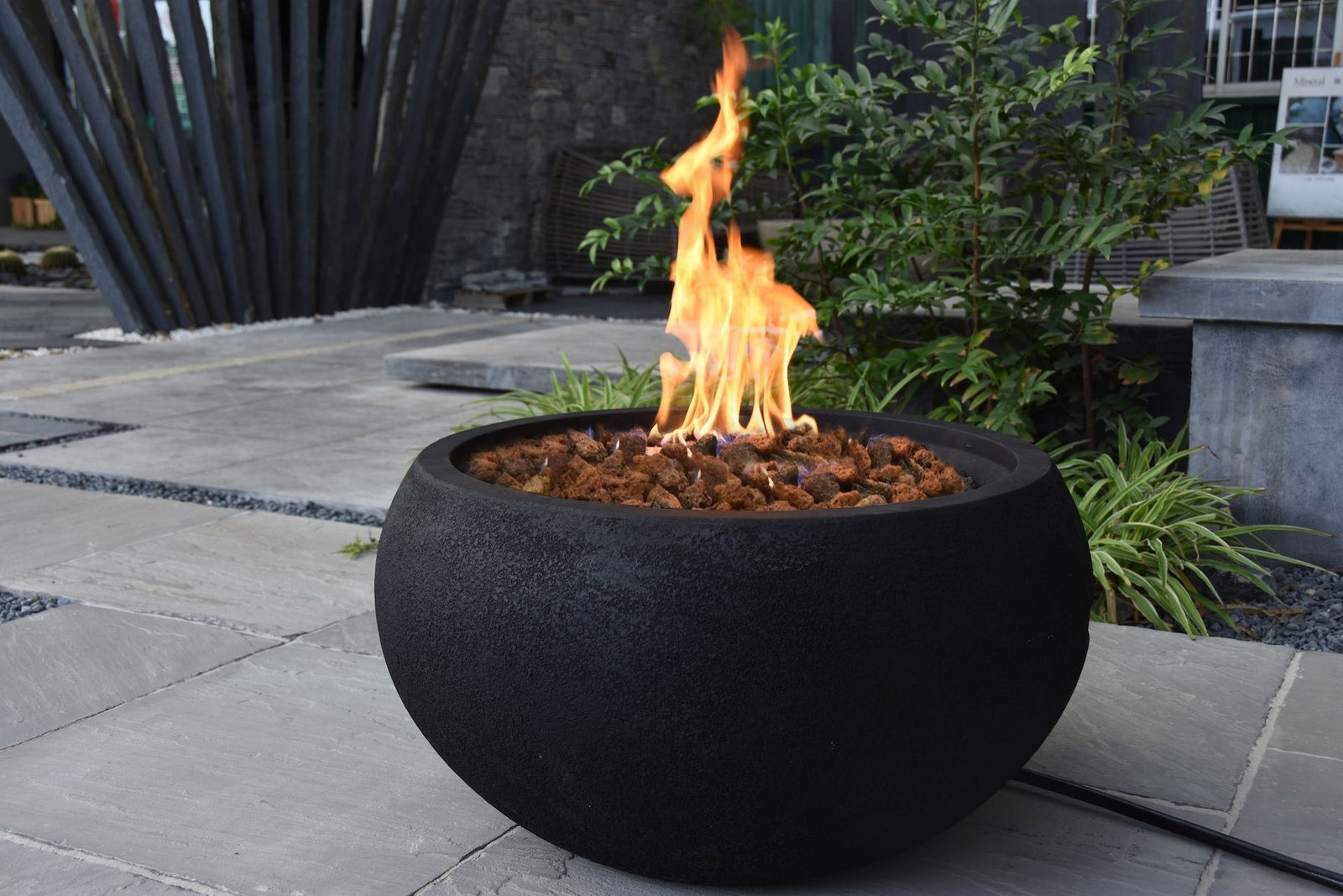York Round Fire Bowl, Liquid Propane, 40,000 BTU J4F5 - product image 3
