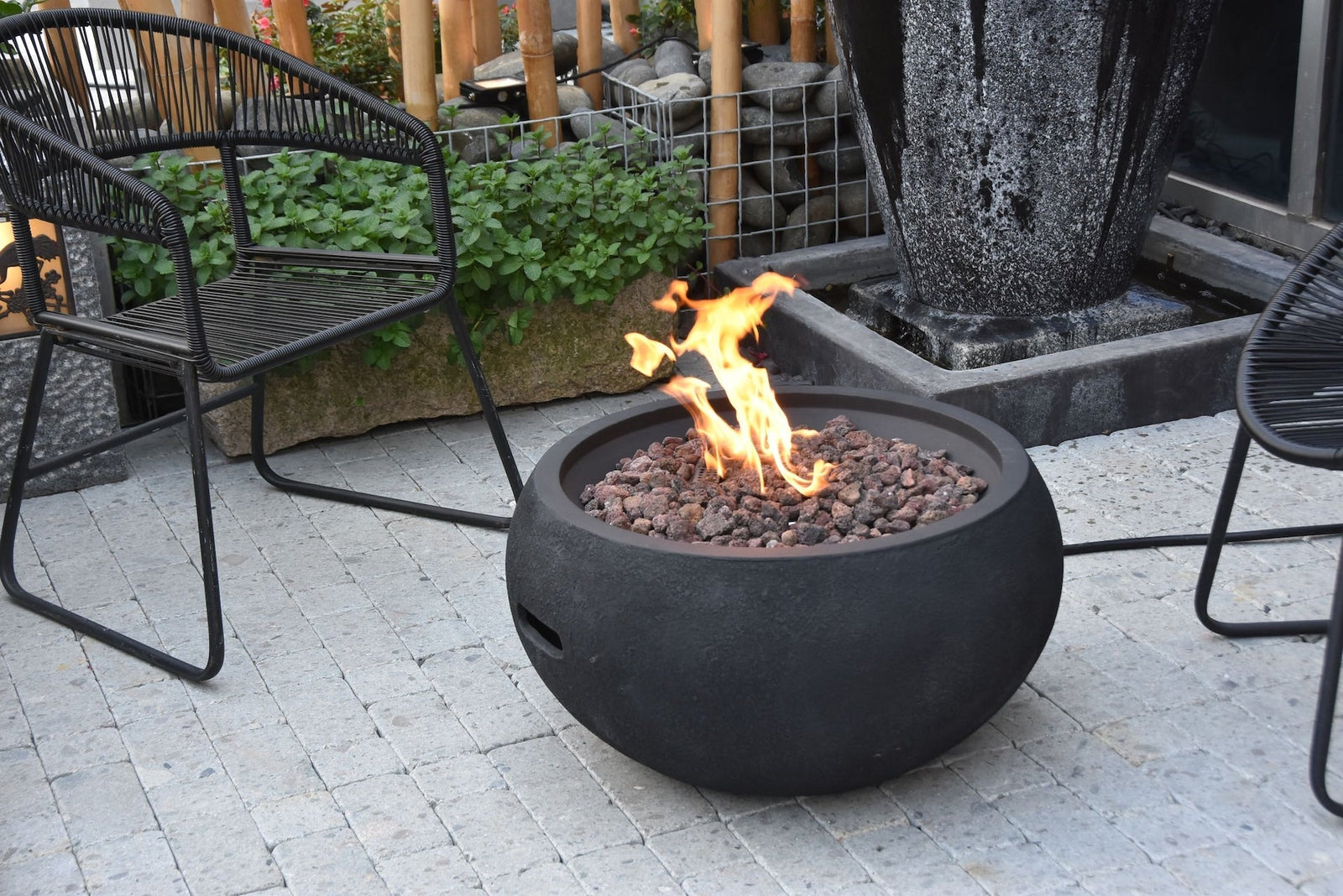 York Round Fire Bowl, Liquid Propane, 40,000 BTU J4F5 - product image 4