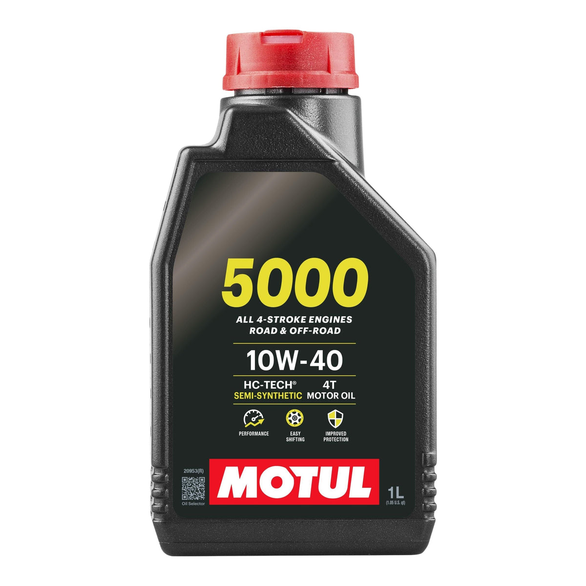 5000 4-Stroke Semi-Synthetic 10W40 Motor Oil, 1-L B5V0 - product image 1