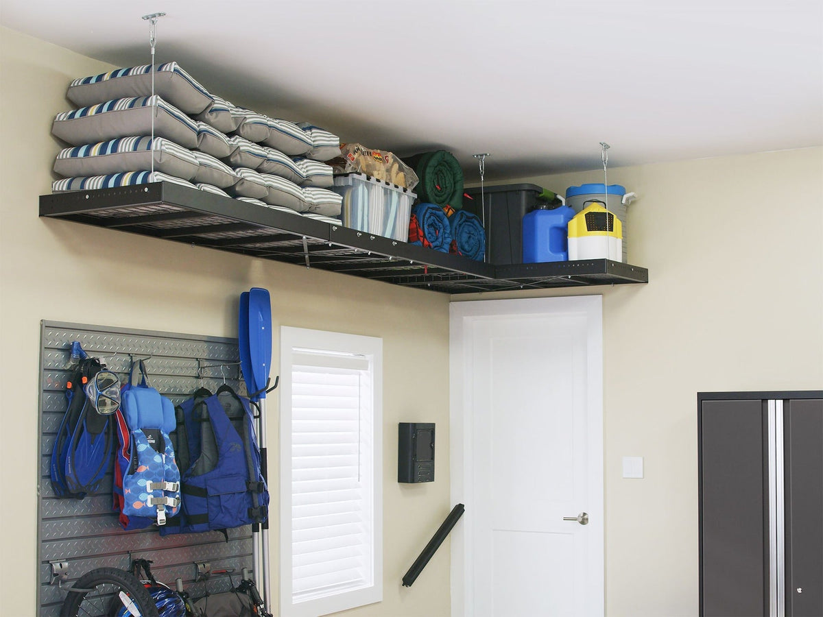 Pro Series Wall Mounted Heavy-Duty Steel Shelf, 600-lb Capacity, 4-ft x 8-ft Q3F6 - product image 8