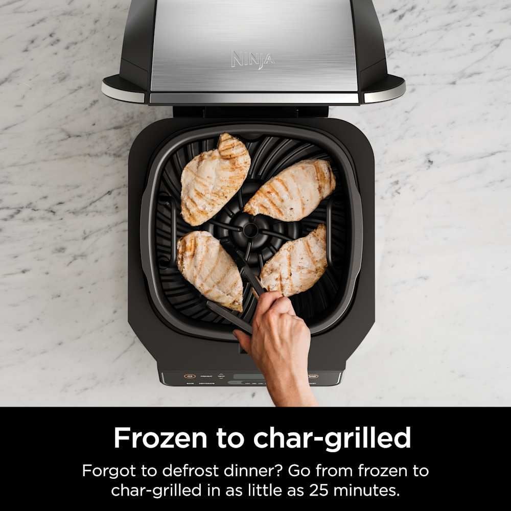 6-in-1 indoor Grill and Cyclonic Air Fryer, 4-qt W8D7 - product image 7