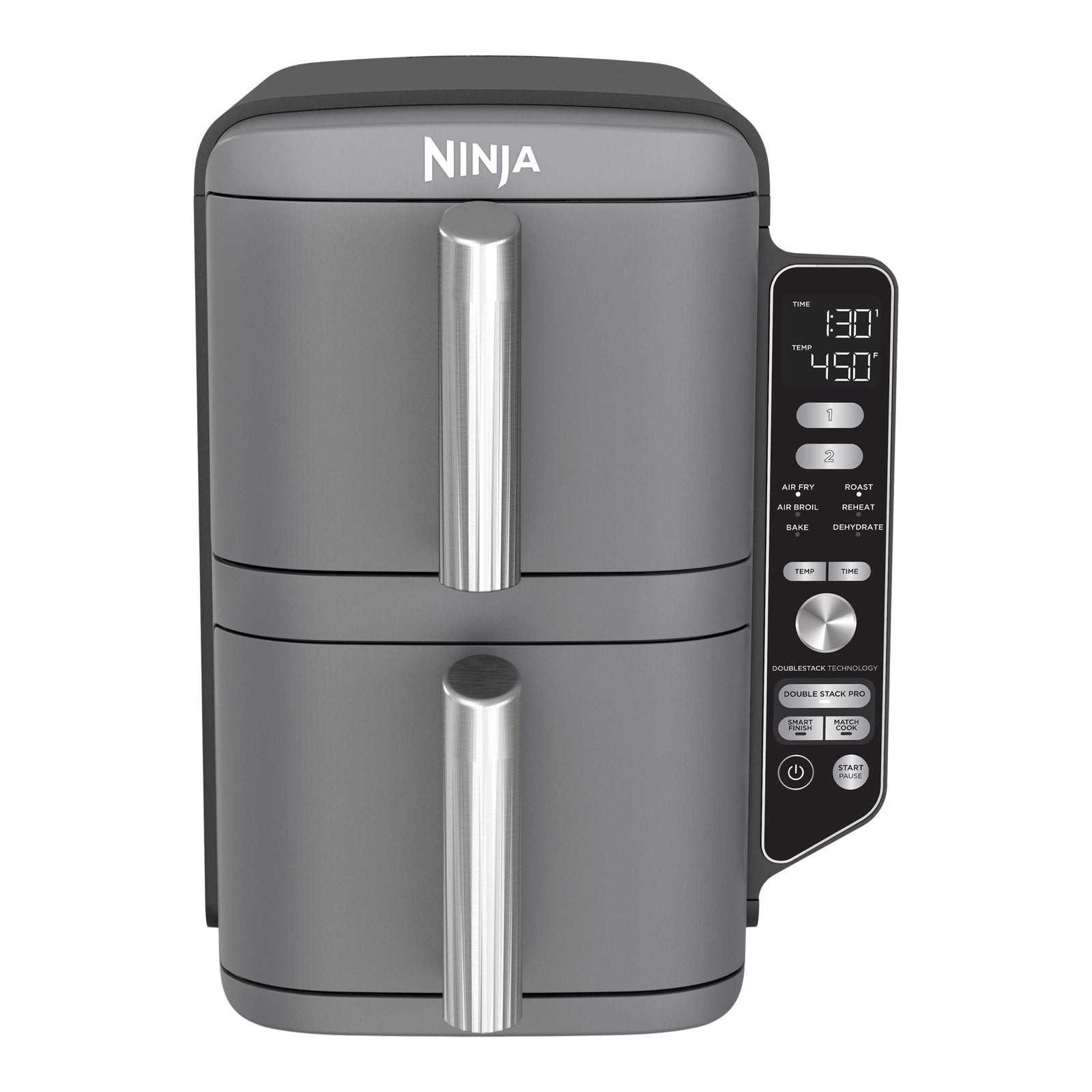 DoubleStack XL Multi-Rack Air Fryer with 2 Baskets & 6 Functions, 10-qt Y1J3 - product image 1