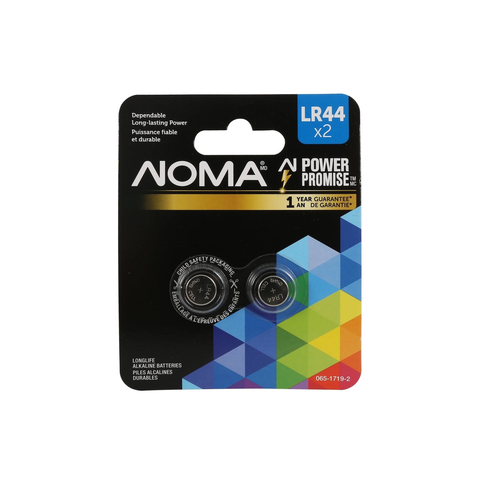 357 LR44 AG13 303 A76 1.5V / 1.5 Volt Alkaline Button Coin Cell Batteries, 2-pk H9F0 - product image 1