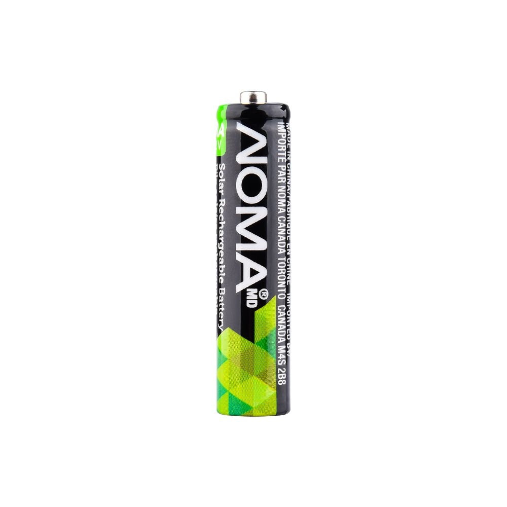 AAA Ni-MH 300mAh Rechargeable Batteries for Solar Lights, 1.2V, 4-pk J3H4 - product image 3