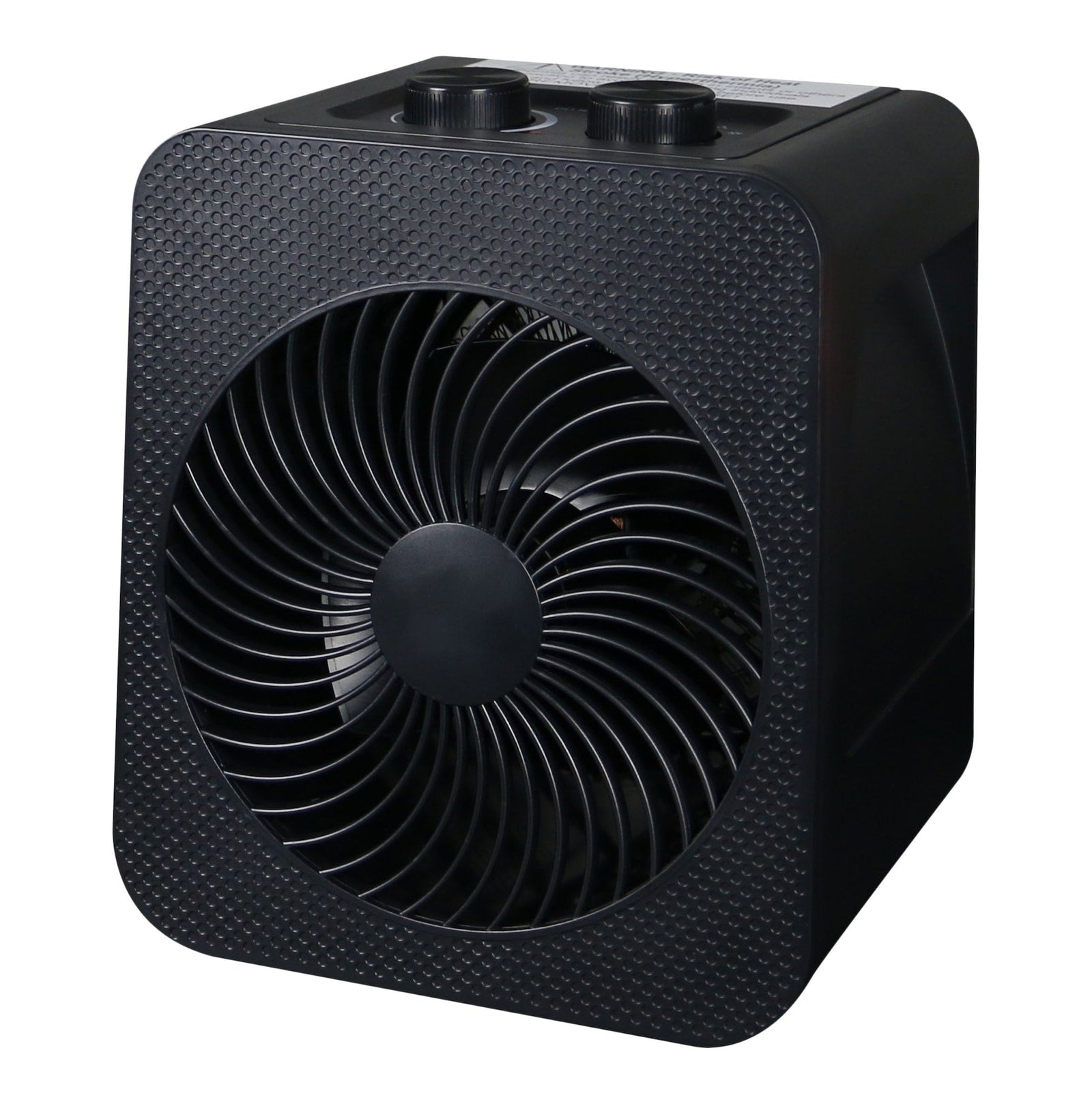 Portable 2-In-1 Personal Heater & Fan, 1500W, Black Z0E7 - product image 1
